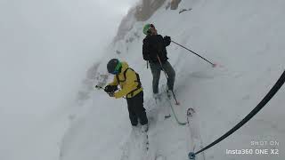 Corbets couloir Jackson Hole skipowder [upl. by Rame]