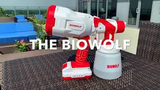 The BIOWOLF Disinfectant Spray Gun [upl. by Bosch673]