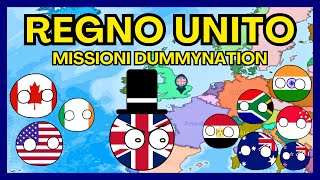 RICREIAMO LIMPERO COLONIALE PIÙ VASTO DELLA STORIA  Missione Regno Unito  Dummynation ITA [upl. by Mayhs]