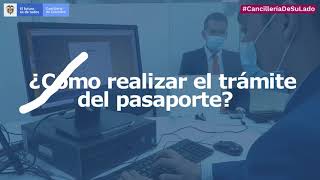 ¿Cómo realizar el trámite del Pasaporte [upl. by Eilama]