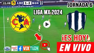 HIGHLIGHTS  América 40 Rayadas  Liga Mx Femenil  CL2024 J6  TUDN [upl. by Matthei269]