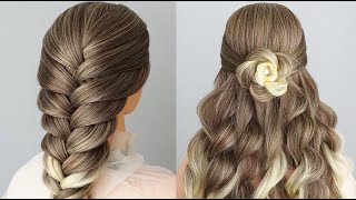 TOP 3 Cute And Easy Hairstyle For Ladies  Daily Hairstyles For Long Hair For College [upl. by Jenkel]