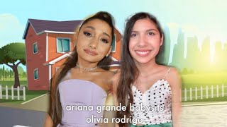 ariana grande babysits olivia rodrigo and doesn’t give her ice cream [upl. by Annabelle]