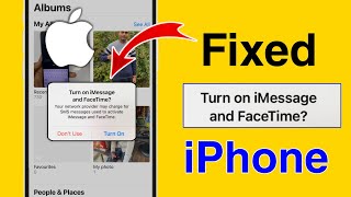 how to turn on facetime and imessage notification iPhone  iPhone me turn on imessage and facetime [upl. by Stephan]