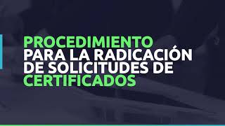 Nuevo Servicio virtual para acreditar certificados de residencia fiscal y situación tributaria DIAN [upl. by Salim]