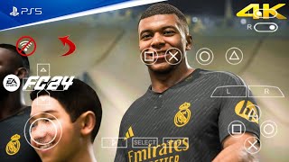 eFOOTBALL PES 2025 PPSSPP ISO English Version  NO SAVEDATA amp NO TEXTURES LATEST TRANSFERS 202425 [upl. by Latashia35]