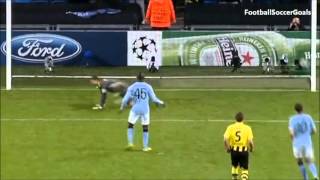 Mario Balotelli Penal Manchester City Vs Borussia Dortmund 1 1 [upl. by Esoj]