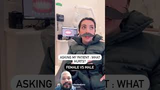 Male vs female shortsfeed dentistteeth funnyvideos viralvideo dentistdoctor fashiontrends fun [upl. by Bunow192]