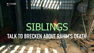 DYING LIGHT SIBLINGS TALK TO BRECKEN ABOUT RAHIMS DEATH [upl. by Sucramd]