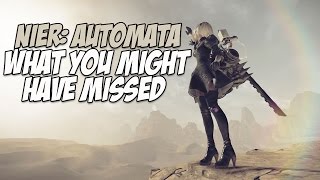 NieR Automata Demo  Some Moves You Might Have Missed [upl. by Bak827]