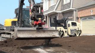 Rototilt Volvo ECR88 with tiltrotator [upl. by Adnak433]