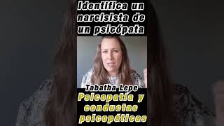 Identifica un narcisista de un psicópata  Tabatha Lepe 📢 Dr Hugo Marietán SHORTS [upl. by Soirtemed139]