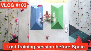 LAST TRAINING SESSION BEFORE SPAIN  VLOG 103 [upl. by Hutt102]