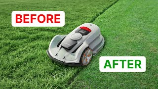 FINALLY  A Robot Lawn Mower that works GREAT Sunseeker Orion X7 [upl. by Jemina]