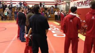 Anchor Bay puts perfect record on line at Romeo wrestling miprepzonemd [upl. by Zuzana]