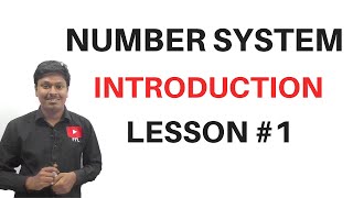 Number System  Introduction LESSON1 [upl. by Notterb]