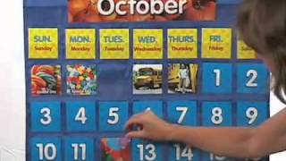 Scholastic Teaching Resources Monthly Calendar Pocket Chart [upl. by Leumhs707]