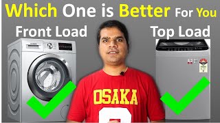 Front load vs top load washing machine in Hindi  Which is better [upl. by Leela133]