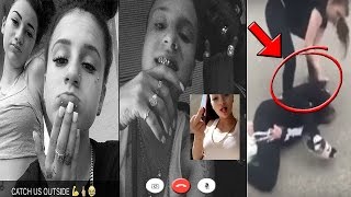 NEW DANIELLE BREGOLIS STEPSISTER ZEZE TALKING SHT ABOUT HER ON LIVE 😱 2017  REACTION [upl. by Harman]