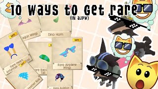 10 ways to get rare in ajpw  ajpw  rare  animal jam  trades [upl. by Tremml]