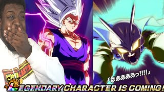 Im Speechless LR Beast Gohan amp LR Gamma 1 and 2 REVEAL Reaction on Dokkan Battle 9th Anniversary [upl. by Joh710]