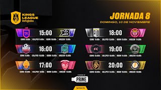 👑 Kings League InfoJobs  JORNADA 8 ⚽ KINGSLEAGUEJ8 [upl. by Arihaz]