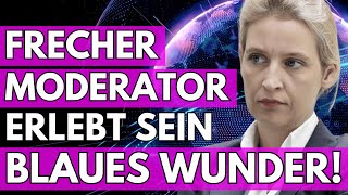 FRECHER MODERATOR hat keine Chance gegen Alice Weidel AfD bei moma Politik im Fokus Reaction [upl. by Shrier294]