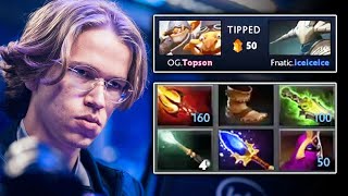 OGTopson can WIN MID on ANY HERO — Techies destroying Tims and iceiceice [upl. by Anayit]