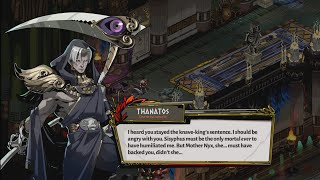 Thanatos heard Zagreus stayed Sisyphuss sentence  Hades [upl. by Aja866]