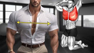 6 Super Easy Exercises to Quickly Get a Bigger Chest [upl. by Oribella]