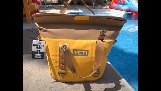 NEW YETI Hopper M30 YELLOW Tough as Nails Soft Cooler  Watch to see how it Looks and Feels [upl. by Aratak]