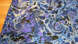 The Art of Marbling  Crafting a beautiful book  The Folio Society [upl. by Merdith596]