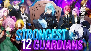 Rimuru Tempest And His 12 Strongest Guardian Lords [upl. by Tsugua]