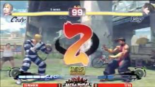 SSF4 AE Momochi Cody at Battle Medley Singapore All 1v1 matches [upl. by Tohcnarf]