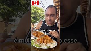 Gringo Canadense almoco no Rio de Janeiro fy mukbang comida fypage canadense humor americano [upl. by Ignaz]