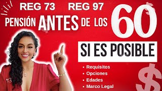 Pensión Antes de los 60 SÍ  si se puede [upl. by Aline]