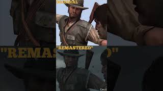 Red Dead Redemption Remastered vs Original Early Graphics Comparison Shorts [upl. by Nnayllek]