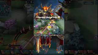 HARDEST MATCH EVER 🔥🤯 mlbbedits mlbbedit mobilelegends mlbb [upl. by Vincenty]