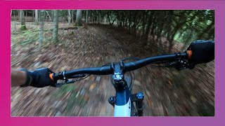 Riding Unmarked Trails in Blacksburg VA [upl. by Tartan]