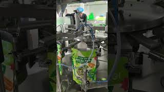 Small pouch to big pouch snacks zipper bags packaging machine doypack packaging machine [upl. by Llatsyrk]