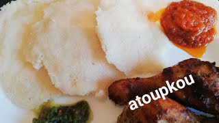 Transformation du placali en atoupkou galette de manioc et bonus à la fin [upl. by Nitsirhc271]