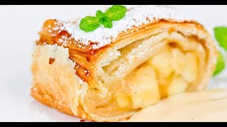 Receta de un strudel de manzana [upl. by Langille223]