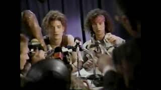 Encino Man  Press Conference  TV Trailer  1992  Brendan Fraser Pauly Shore amp Sean Astin [upl. by Repotsirhc208]