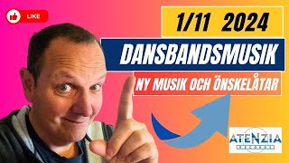 DANSBANDSMUSIK NYHETER amp ÖNSKELÅTAR  1 NOVEMBER 2024 [upl. by Shiff]