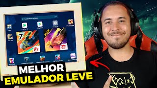 O MELHOR Emulador LEVE de ANDROID pra PC FRACO  Veja Como Usar [upl. by Constance574]