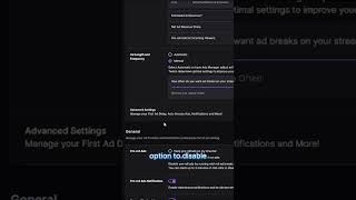 turn off your pre roll ads twitch streamer fyp [upl. by Adamson]