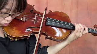 Ifstrings Master Build 433 Guarneri del Gesu 1741 quotVieuxtempsquot Italian Spruce1 [upl. by O'Malley]