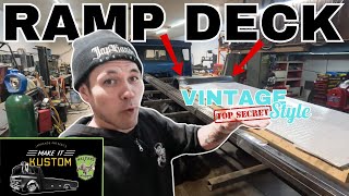 SIMPLE TRICK OLD Style Hauler BUILD  COE Ramp Truck EP27 [upl. by Yantruoc]