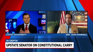 Upstate senator discusses constitutional carry legislation [upl. by Htebaile]