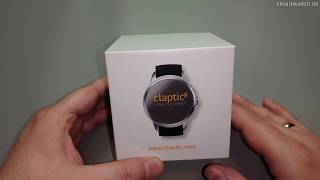 Claptic Notrufuhr Smartwatchde Unboxing DEUTSCH [upl. by Orna494]